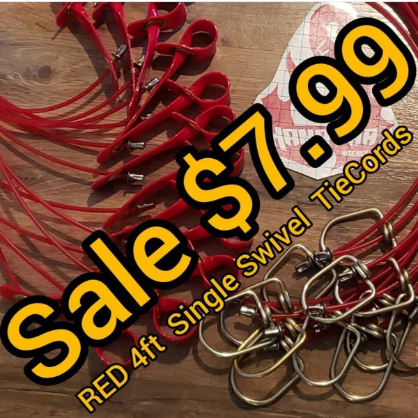 On Sale _ Cherry Red 4ft cords